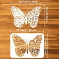 thumbnail image 3 of 1PC Floral Butterfly Painting Stencil 11.7x8.3 inch Hollow Out Reusable Drawing Painting Stencils Templates, 3 of 9
