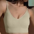 thumbnail image 3 of Ropa interior deportiva sin aros de acero para mujer, transpirable, sin marcas, con tirantes, sujetador para mujer, 3 of 6