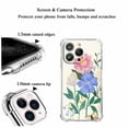 thumbnail image 4 of Cute Flower Case for iPhone 14 Pro Max,Aesthetic Colourful Floral Pattern Soft TPU Full Cover Case, 4 of 5