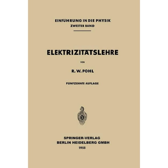 ElektrizitÃ¤tslehre, (Paperback)