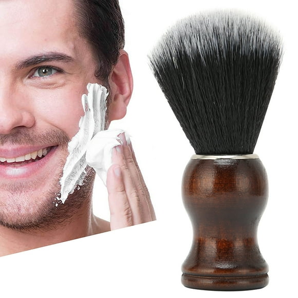HERRAMIENTA CEPILLO DE AFEITADO DE CABELLO HOMBRES SALÓN BARBERO CABLO ROTO BARBA PINCEL DE AFEIT