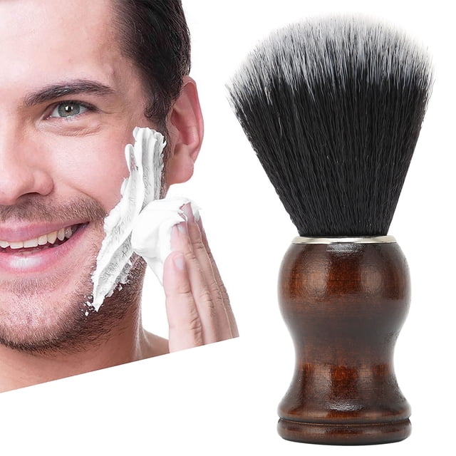 HERRAMIENTA CEPILLO DE AFEITADO DE CABELLO HOMBRES SALÓN BARBERO CABLO ROTO BARBA PINCEL DE AFEIT