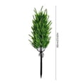 thumbnail image 2 of Specollect 1 Pcs Artificial Outdoor Potted Plant with Faux Green Leaves, Lifelike Ground Cover for Garden Decoration, Fade Resistant Display 2FT, 2 of 8