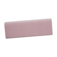 thumbnail image 3 of Cojín de cabecera de esponja suave con soporte para almohada individual, ideal para dormitorios y oficinas. rosa claro, 3 of 9