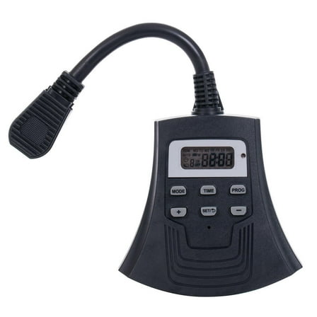 Outdoor 3-Outlet 7-Day Digital Timer