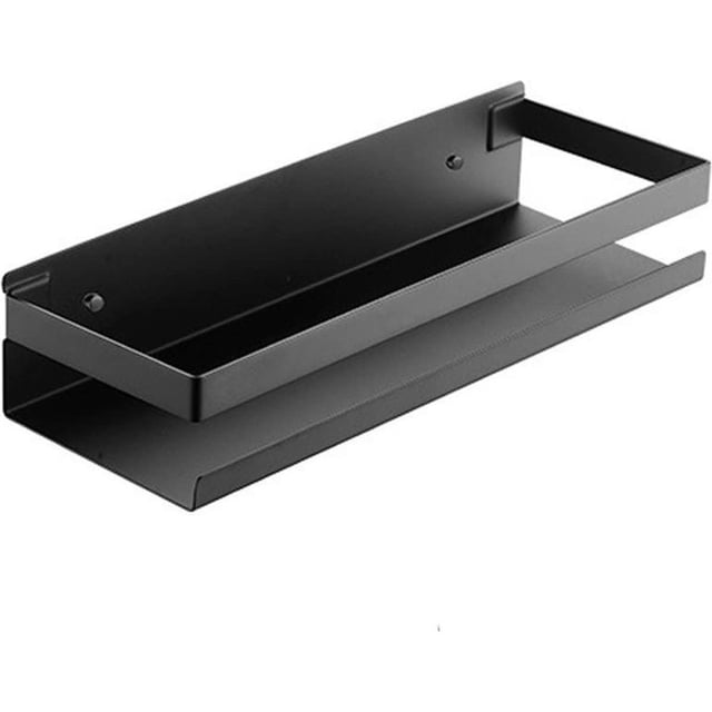 Estante de baño para champú, jabón y más - Organizador de acero inoxidable con cesta de ducha rectangular
