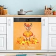 thumbnail image 5 of Coolnut Dishwasher Magnet Cover 23"Wx26"H ,Cute Thanksgiving Fawn Farmhouse Kitchen Dishwasher Cover Magnetic Appliance Covers Door Stickers for Kitchen Home Cabinet Decals, 5 of 6