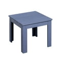 thumbnail image 5 of Ktaxon Outdoor Wooden Square Side End Table, Navy Blue, 5 of 6