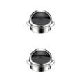 thumbnail image 4 of Thinsony Extracteur Externe Universel à Nez Rond Durable et Robuste Grille d'Aération en Acier Inoxydable Résistant aux Intempéries 100mm 2ensemble, 4 of 6