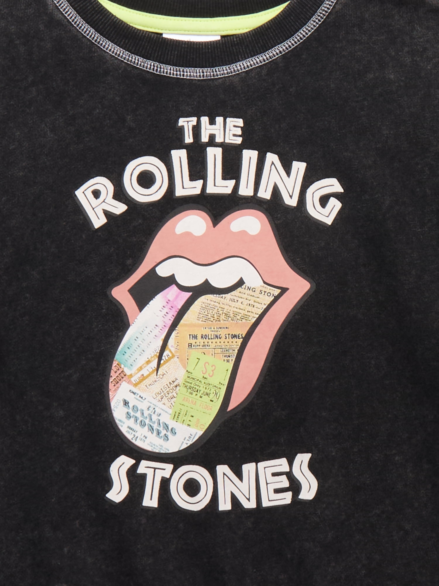 Rolling Stones Toddler Boys Mineral Washed Graphic Sweatshirt, Sizes 12M-5T
