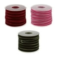 thumbnail image 1 of Rollo de Cinta de Terciopelo 3 Uds 20 Yardas 10mm para Manualidades Sunnimix Rosa Cinta de bricolaje, 1 of 8