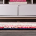 thumbnail image 6 of JONATHAN Y CTP107A-28 Contemporary POP Modern Abstract Cream/Blue 2 ft. x 8 ft. Runner Rug, 6 of 10