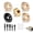 14pcs, variant on Wood Carving Discs for Angle Grinder, 4" Or 4 1/2" Wood Shaping Wheels for Stump Grinders, Stump Grinder Teeth, Shaping Tools, High-Speed Grinding & Polishing Accessory Kit