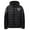 Black, variant on Xzbqbs Puffer Jacket Men Lightweight Packable Quilted Jackets Graphic Hooded Bubble Winter Down Coat Insulated Thick Outwear Pockets