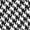 Black, variant on Edition Women's Houndstooth Plaid Print Platform Buckle Block High Heel Sandals Black 8.5