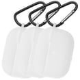 thumbnail image 4 of OFFIGAM 3 Sets Earphone Sleeve Dustproof Earphone Case Silicone White for .75X1.97X0.79in, 4 of 7