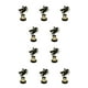 thumbnail image 3 of Injueey Spooky candelabros de Halloween para Chilling Vibe patrón clásico acero inoxidable E mi 10piezas, 3 of 6