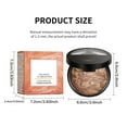 iju7gthy Cheeks Dark Skin Baked Powder Powder Foundation Skin