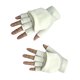 thumbnail image 1 of Mujeres Mittens Practical Convertible Mittane-cálculo al aire libre Accesorio de ropa de ropa a mano simple para invierno con blanco 1 par Inevent AP009014-02, 1 of 6