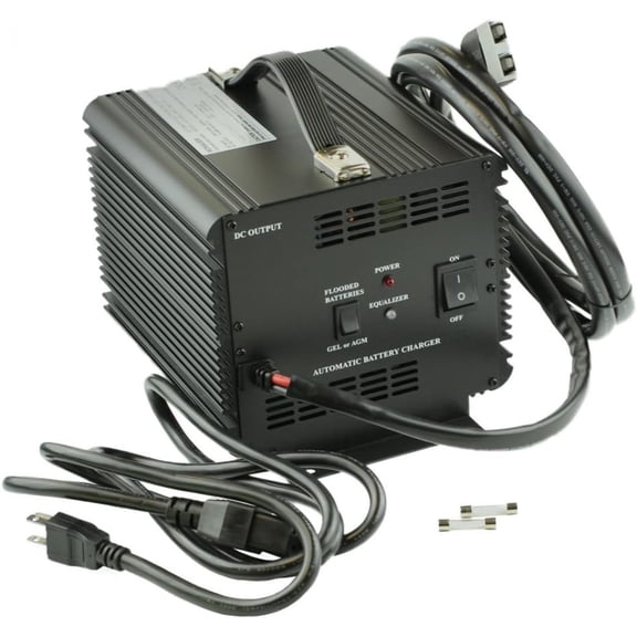 Schauer JAC1548H 48 Volt Charger for Club Car | 48V Golf Cart Battery Charger and Compatible with Club Car Golf Cart PowerDrive Battery | 48 Volts, 15 Amp Battery Charger for Long-Lasting Performance