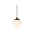 thumbnail image 3 of JONATHAN Y Kurtz 7.25" Adjustable Drop Metal/Glass LED Pendant, Oil Rubbed Bronze, 3 of 8