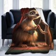 thumbnail image 4 of Ferret Blanket Throw, Animal Blanket, Soft & Cozy For Adults & Kids, Unique, 4 of 7