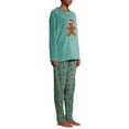 thumbnail image 5 of The Great Christmas Women's Christmas Edition 4 Piece Plush Pajama Set in Gift Box, 5 of 7