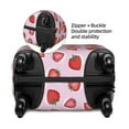 thumbnail image 2 of Gukieu Hand Drawn Strawberry Print Suitcase Protective Cover, Elastic Zipper Buckle Suitcase Protective Cover, Suitable for Travel, Business Trip-Small, 2 of 7