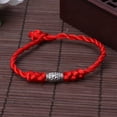 thumbnail image 6 of Sinyiin Braided Lucky Red String Rope Adjustable Bracelet Wild Surprise Gift for Couples, 6 of 12