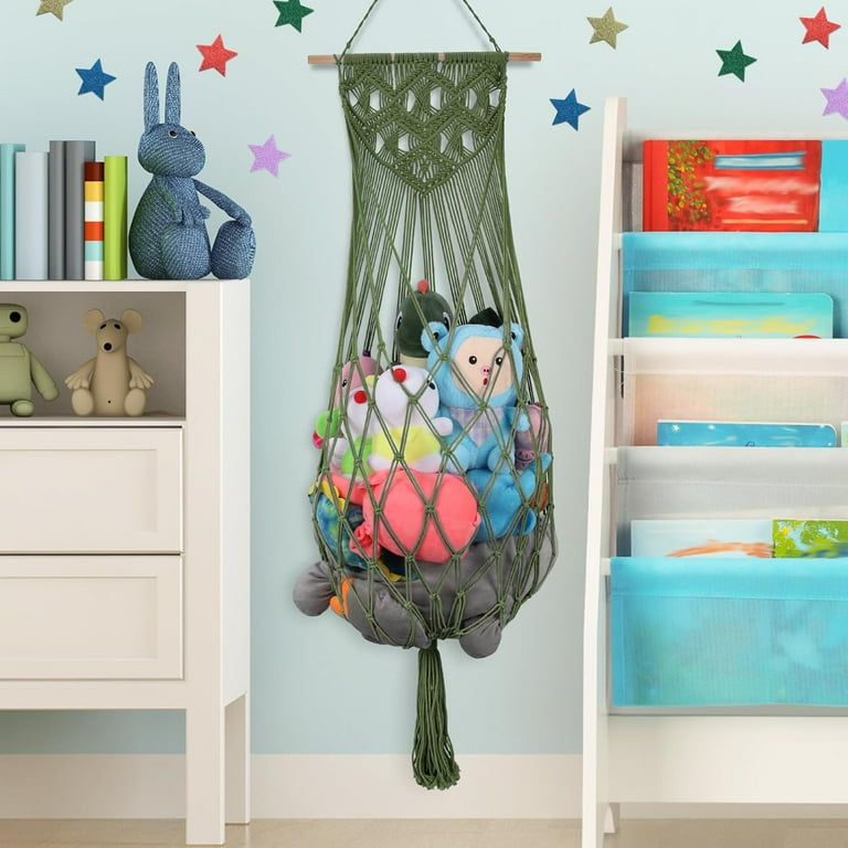 Stuffed Animal Hammock Wall Hanging Net for Stuffed Animal Net