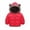 Red, variant on Baby Boys Girls Winter Coats Toddler Hooded down Jackets Kids Zip up Thicken Warm Fleece Lined Lightweight Puffer Jackets Outerwear Navy 4-5T