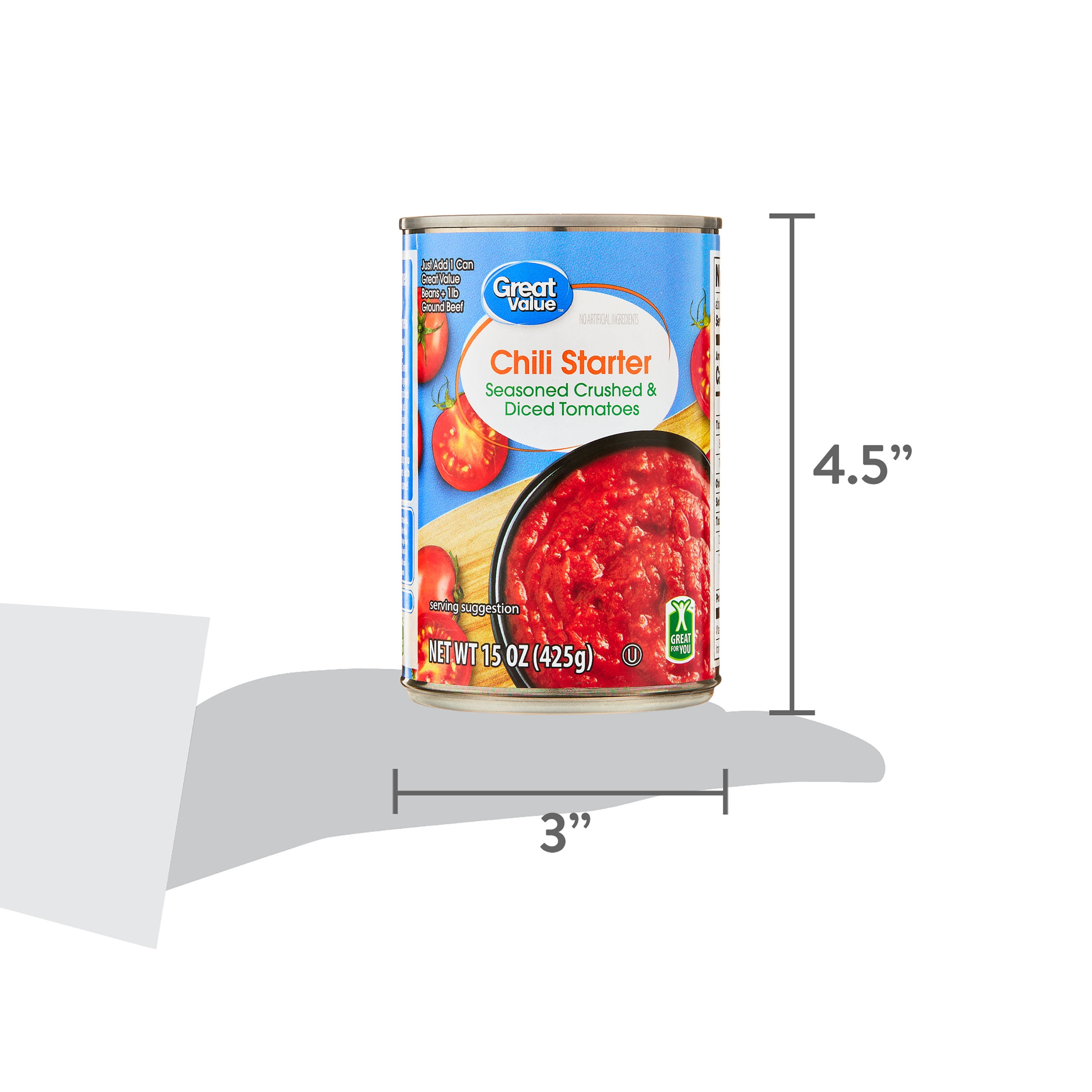 Great Value Chili Starter, 15 oz