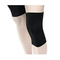 thumbnail image 2 of Alpha Medical Elastic Slip-On Knee Brace: Compression Support and Stabilizer for Effective Knee Pain Relief (Small, White w/ Blue Trim), 2 of 5