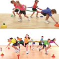 thumbnail image 1 of Elastic Fleece Cooperative Stretchy Band Integrations Dynamic Movement Exercise Latex Band Stretchy 6 Feet Creative Movement Prop for Group Activities Special Needs Large Motor Coordination, 1 of 5