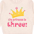 thumbnail image 3 of Inktastic 3rd Birthday Princess I'm Three Toddler Sweatshirt, 3 of 4
