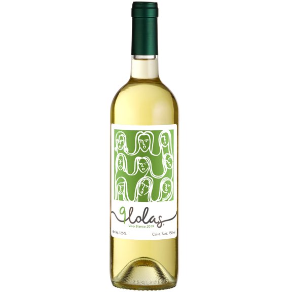 Vino Blanco Espíritus Enológicos 9 Lolas Blanco 750ml Vid Mexicana Vino Blanco