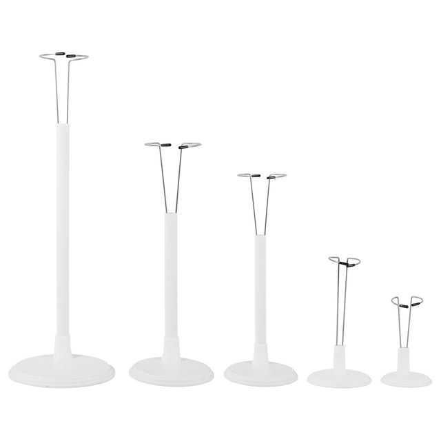 Miangastore 5pcs Doll Stand Adjustable Doll Support Stand Doll Display Holder Figure Stand Doll Support Stand