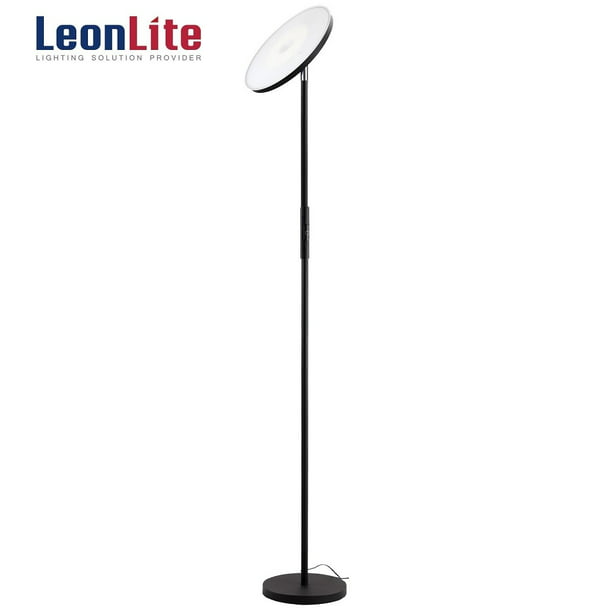 Leonlite 30w Dimmable Led Floor Lamp, Tenergy Torchiere Floor Lamp