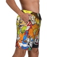 thumbnail image 3 of The Cuphead Show Mens Swim Trunks Quick Dry Board Shorts with Mesh Lining Beach Shorts Swimwear Bathing Suits, 3 of 7