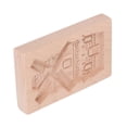 thumbnail image 4 of Wooden Cookie Mould Press Stamp Beechwood for Baking Projects, 4 of 7