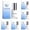 5PCS, variant on Tooth Polish - Brush-On Polishing Liquid for Improving Smile Appearance, Portable Daily Use, Easy Application, Gentle Formula, Quick Cosmetic Smile Refresh, Oral Care Routine Makeup Organizers