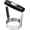 Plain Edge, variant on Cutlery Serrated Food Chopper, 3 Inch Stainless Steel Manual Hand Chopper with Grip Handle & Serrated Tooth Edge, Handheld Chopper, Chop Cabbage, Egg, Nut, Ground Meat, Vegetable for Salad