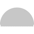 thumbnail image 5 of Ekena Millwork 86"W x 49-3/4"H x 2-3/4"P Half Round Smooth Architectural Grade PVC Combination Pediment, 5 of 7