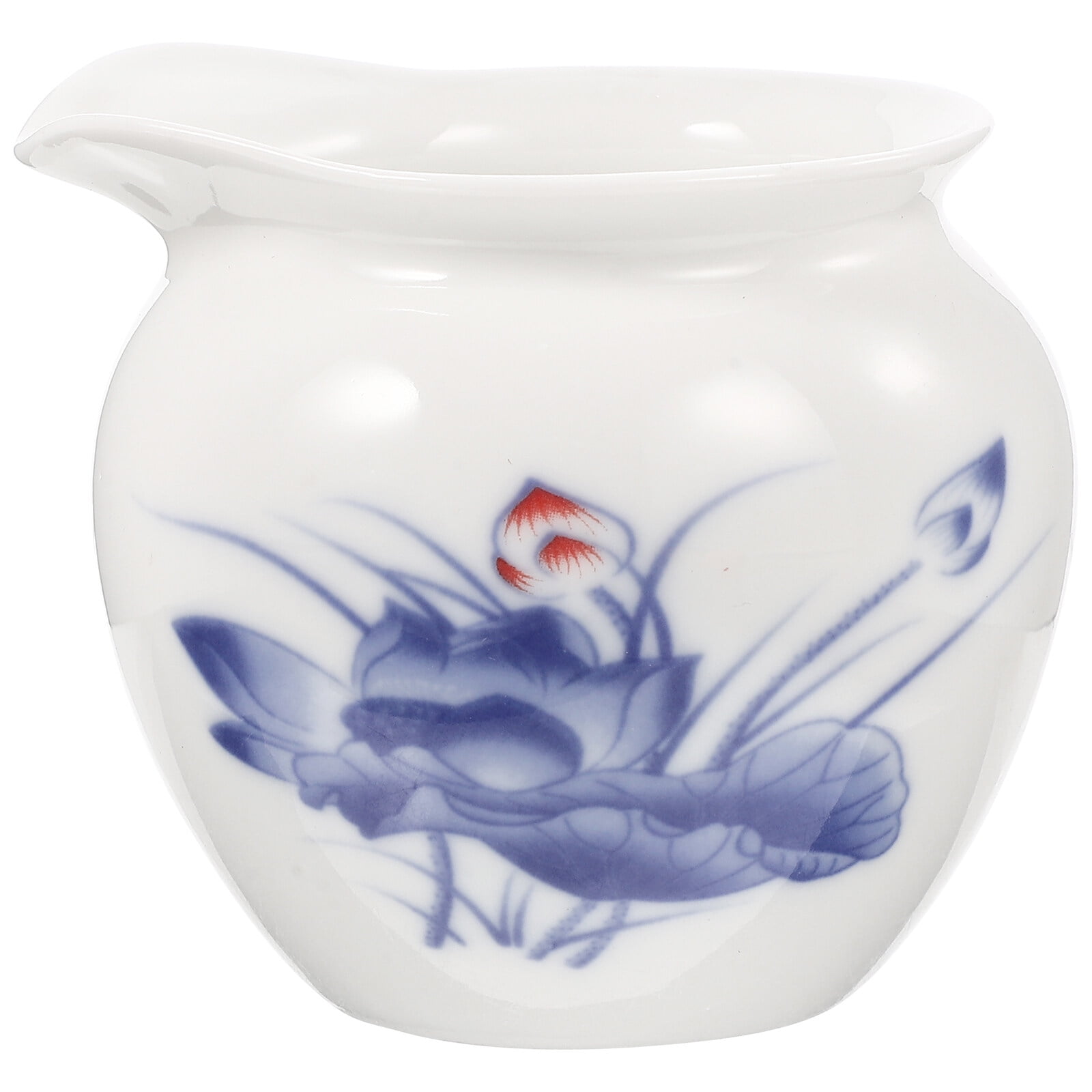 Milk Gravy Boat Ceramic Pourer Gravy Serving Boat Sauce Dispenser for