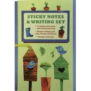 Sticky Notes and Writing Set: Pretty Garden : Fabulous Wallet-Style Folder Containing 13 Sticky Notepads, A Tear-Off Writing Pad, And Storage Envelope. (General merchandise)