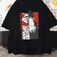 thumbnail image 2 of Camisetas de Anime japonés para mujer, camisetas con patrón de dibujos animados de cómic Harajuku, ropa estética, camisetas gráficas Y2K, 2 of 4