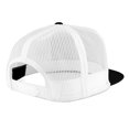 thumbnail image 2 of Trendy Apparel Shop King and Queen Embroidered 5 Panel Flat Bill 2-Tone Mesh Cap, 2 of 2