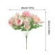 thumbnail image 3 of Rosa Flores Simulación Rosa Ramos de boda Flores Rosas Flores de seda Ramos atados a mano, 3 of 8