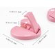 thumbnail image 5 of CHAO Ganchos de pared plegables Hideaway - (Corazón*2 unidades, rosa) Ganchos de pared resistentes con forma de corazón de aluminio espacial - Ganchos retráctiles para colgar abrigos, bufandas, sombre, 5 of 5