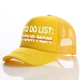 thumbnail image 3 of Lettering print baseball cap Unisex Funny, 3 of 6